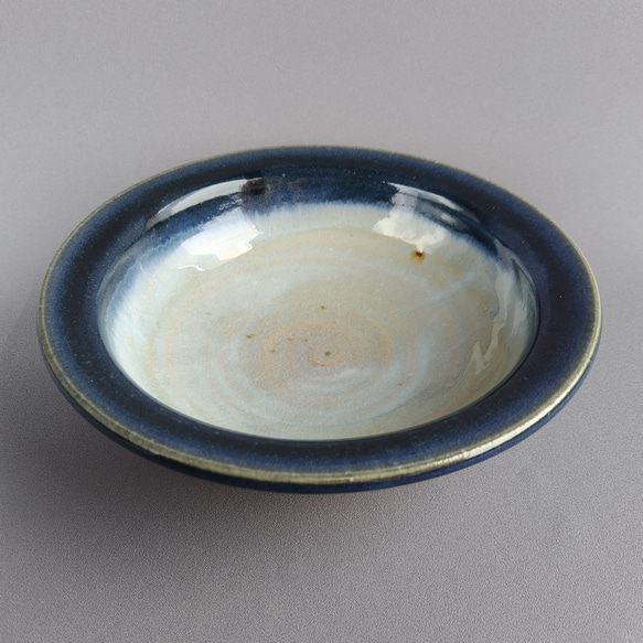 鉢　藍釉　【商品番号：00494】 1枚目の画像