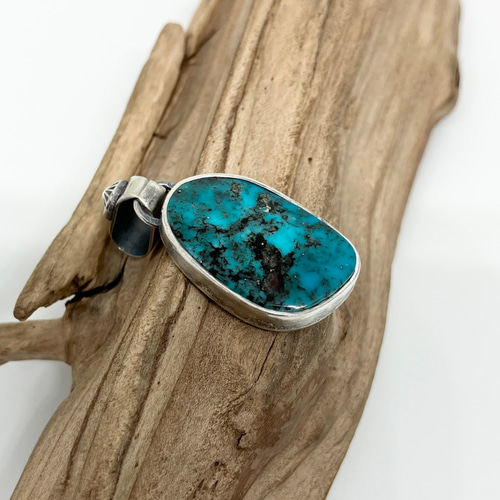 ターコイズマウンテン ターコイズ トルコ石 シルバーネックレス