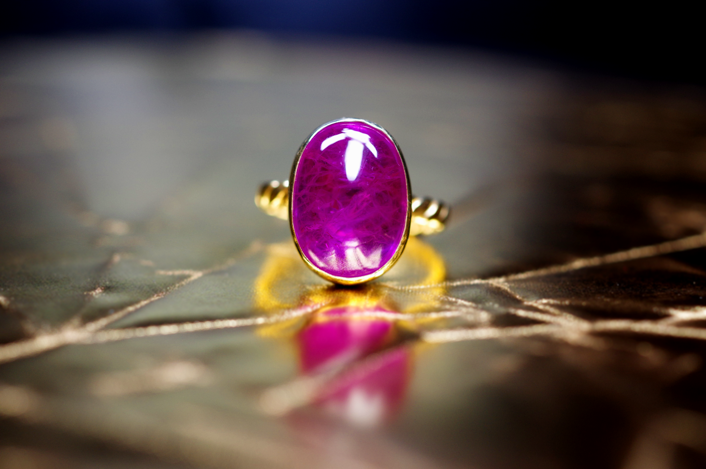 天然石 リング◆非加熱ルビー◆フリーサイズ◆ゴールド◆18KGP◆s925◆指輪 New ☆ 新作☆『ルビー』☆の世界でひとつの天然石リング