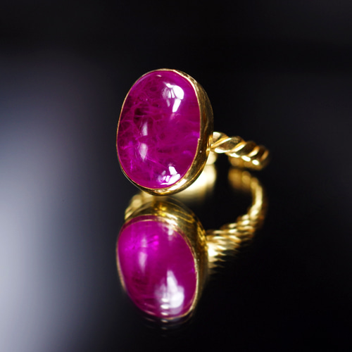 New ☆ 新作☆『ルビー』☆の世界でひとつの天然石リング