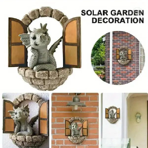 ドラゴン 彫刻 2点セット インテリア 庭 ガーデン 龍 オーナメント