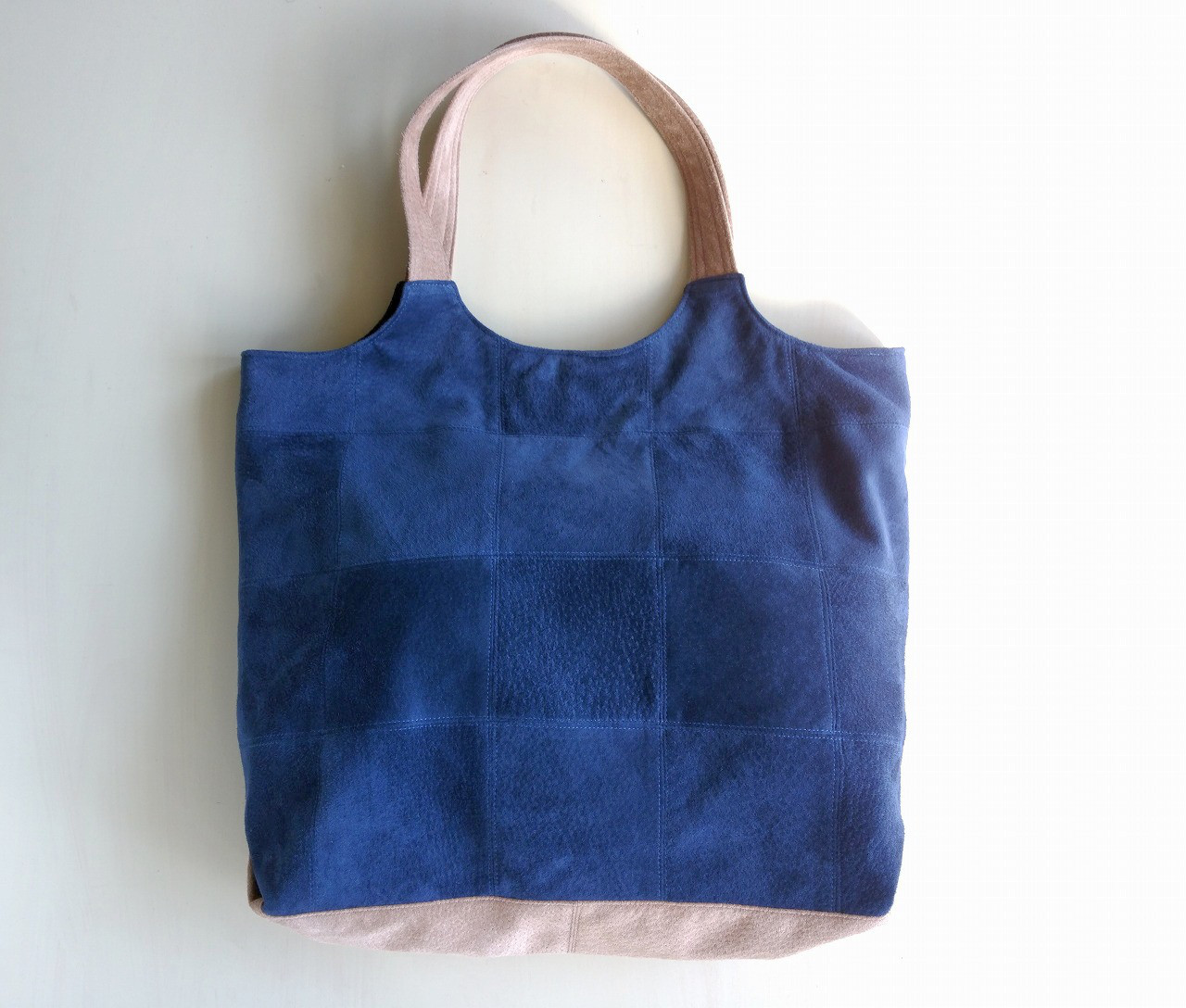 ピッグスエードの手提げ (LL) 特別カラー