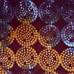 アフリカ タイダイ染め 4枚目の画像