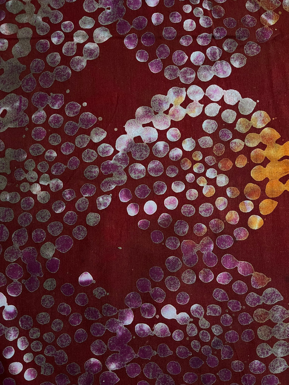 アフリカ タイダイ染め 6枚目の画像