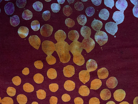 アフリカ タイダイ染め 7枚目の画像