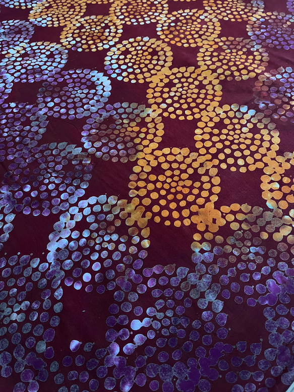 アフリカ タイダイ染め 1枚目の画像