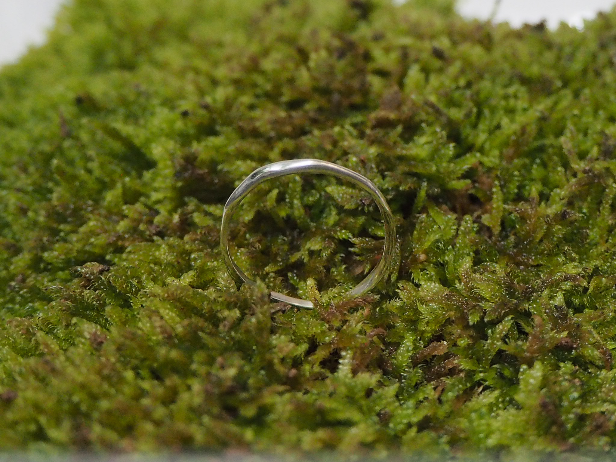 シルバーリング〝水平線〟［19号］#003