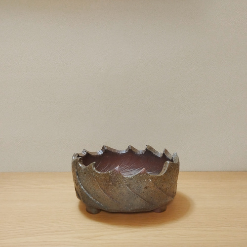 備前焼 鉢 深皿 備前焼 楽山作 深皿鉢 Yahoo!オークション -「備前焼