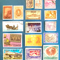 ＊.。海外の美しい切手.。＊ 60枚アソートセット ヴィンテージ H 5枚目の画像