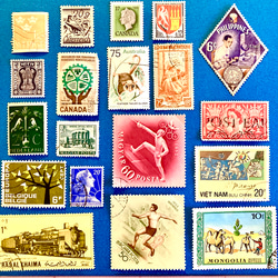 ＊.。海外の美しい切手.。＊ 60枚アソートセット ヴィンテージ H 6枚目の画像