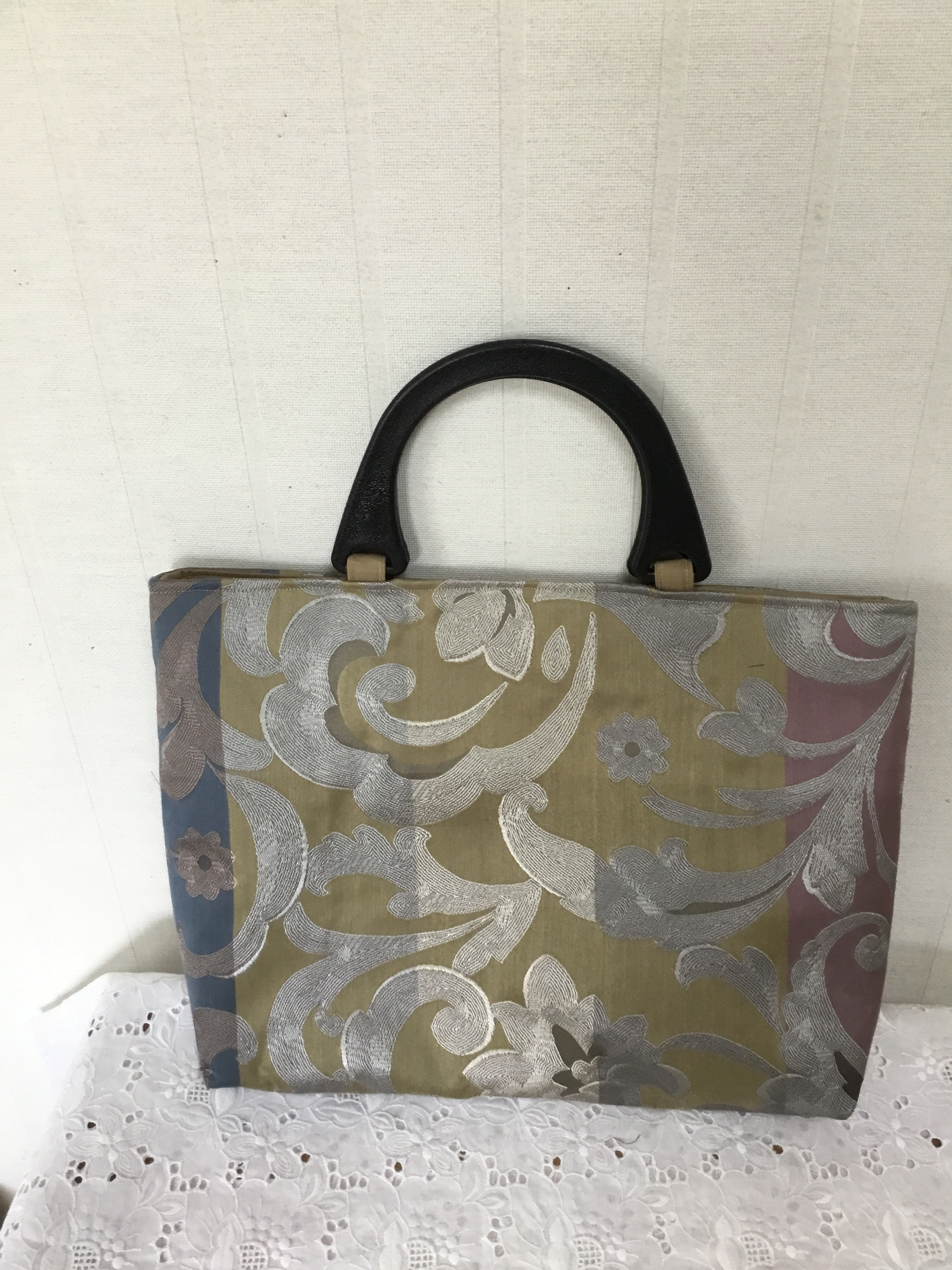 花ぷらら・オリジナル・1点物・ハンドメイド・カバン・トートバッグ・お出掛け・落ち着いた感じ・A4ファイル・114