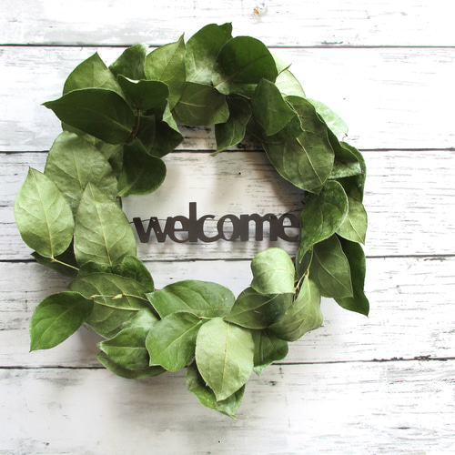 レモンリーフのリース リース Cotton Cloth 通販 17607081｜Creema