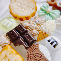CANDY POP  チョコミント　お菓子のiPhoneケース　フェイクスイーツ 5枚目の画像