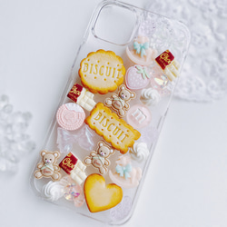 CANDY POP  チョコミント　お菓子のiPhoneケース　フェイクスイーツ 6枚目の画像