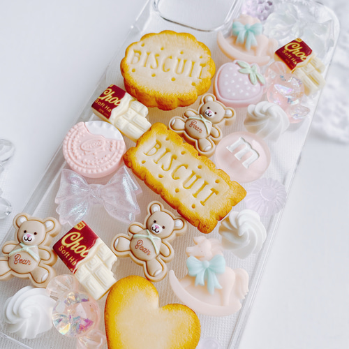 CANDY POP チョコミント お菓子のiPhoneケース フェイクスイーツ