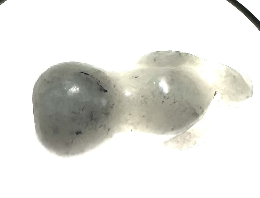 薄青ロウカン翡翠宝瓢箪