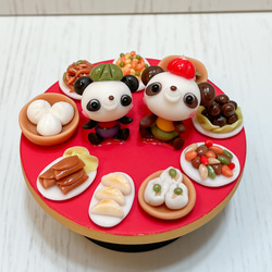 ちょこんと端午の節句飾り 金太郎 ミニチュア 粘土細工 樹脂粘土 季節