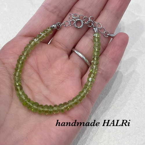 高品質ペリドットのブレスレット ブレスレット HALRi 通販 17607334 