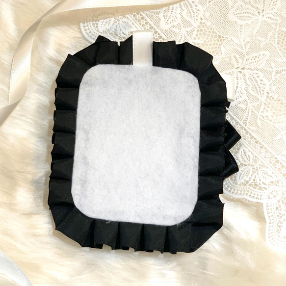 トレカケース　硬質カードケース　ハンドメイド　レースデコ　カードデコ 9枚目の画像