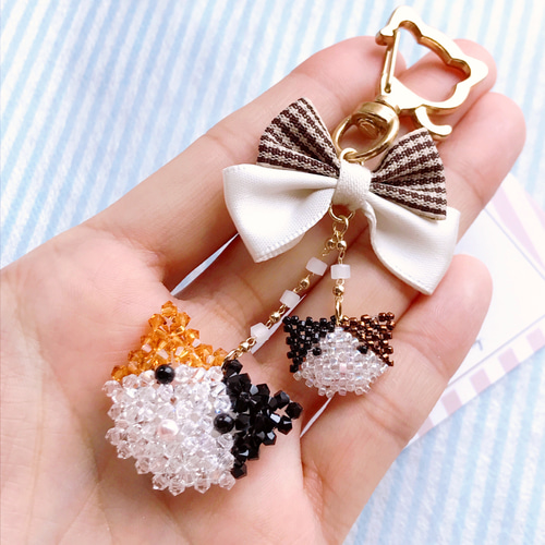 スワロフスキー ビーズチャーム usaco様 おまとめ9点✩.*˚ スワロフスキー ビーズチャーム usaco様 おまとめ9点