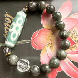 開光☆緑度母天珠（如意樹天珠） ブレスレット dzi ＊ ΚΑйON ＊ 通販