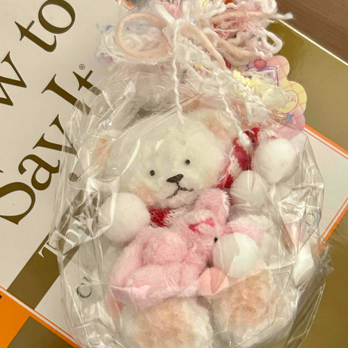 スクイーズ】白いベアスクイーズ White bear squishy ギフト おもちゃ