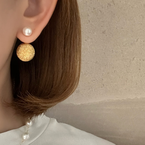 【2024最新作】 キャッチ パール silverボール ピアス ピアス シルバー ゴールド アクセサリー