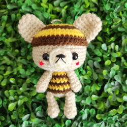 d*9様 ぶー子さんの編みぐるみキーホルダー♡ d*9様 ぶー子さんの編みぐるみキーホルダー♡ d*9様 ぶー子さんの編み