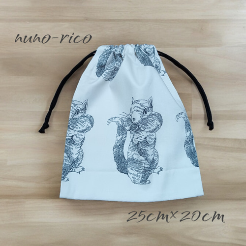 スティッチ大好き様確認用いちご白ピンク巾着袋片紐4枚2セット