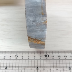 珪化木　天然石　マーブル　グレー　おおきめ 7枚目の画像