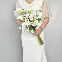 ウェディングブーケ　アームブーケ b01d27f4721b231a47598f9f40f469