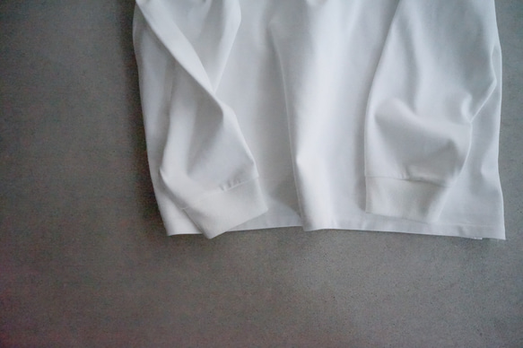 ラガーコットンシャツ/col.white/size1&2 8枚目の画像