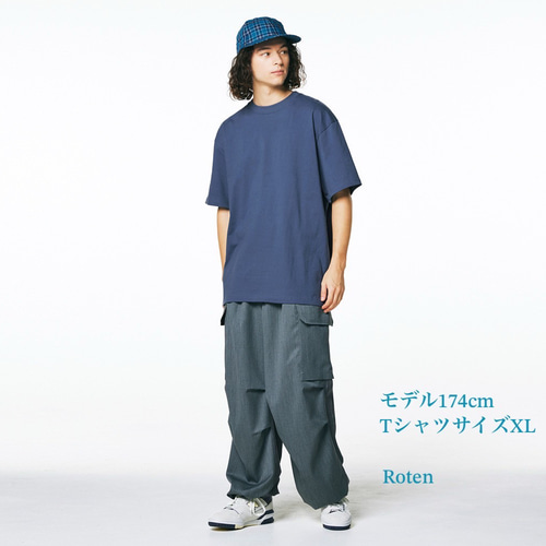 大人が着る高見えTシャツ 猫どこ？隠れ猫ペイズリー柄 半袖Tシャツ 黒