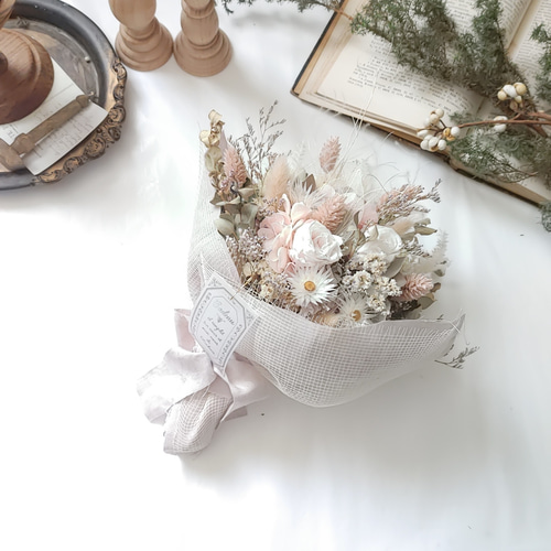 卒業式　祝い　ブーケ　花束 ネイビー 卒業式ブーケ/卒業式ブーケ ローズ 卒業式 卒業祝い ギフト