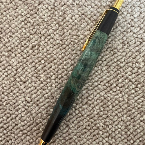 スタビライズドウッド シャープペンシル 木軸 ペン・筆記用具 キツツキ