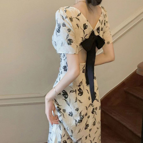 ワンピース 花柄 リゾートワンピース ルーズ ふわふわ 花柄 ワンピース ロング ☆リゾートワンピース ふわふわ