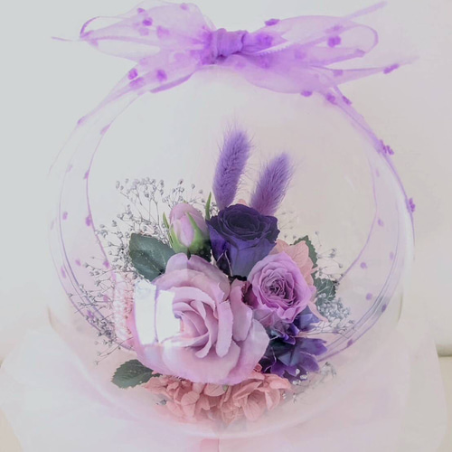 ギフトプレゼント/バルーンフラワーアレンジ/お祝い花♡お誕生日