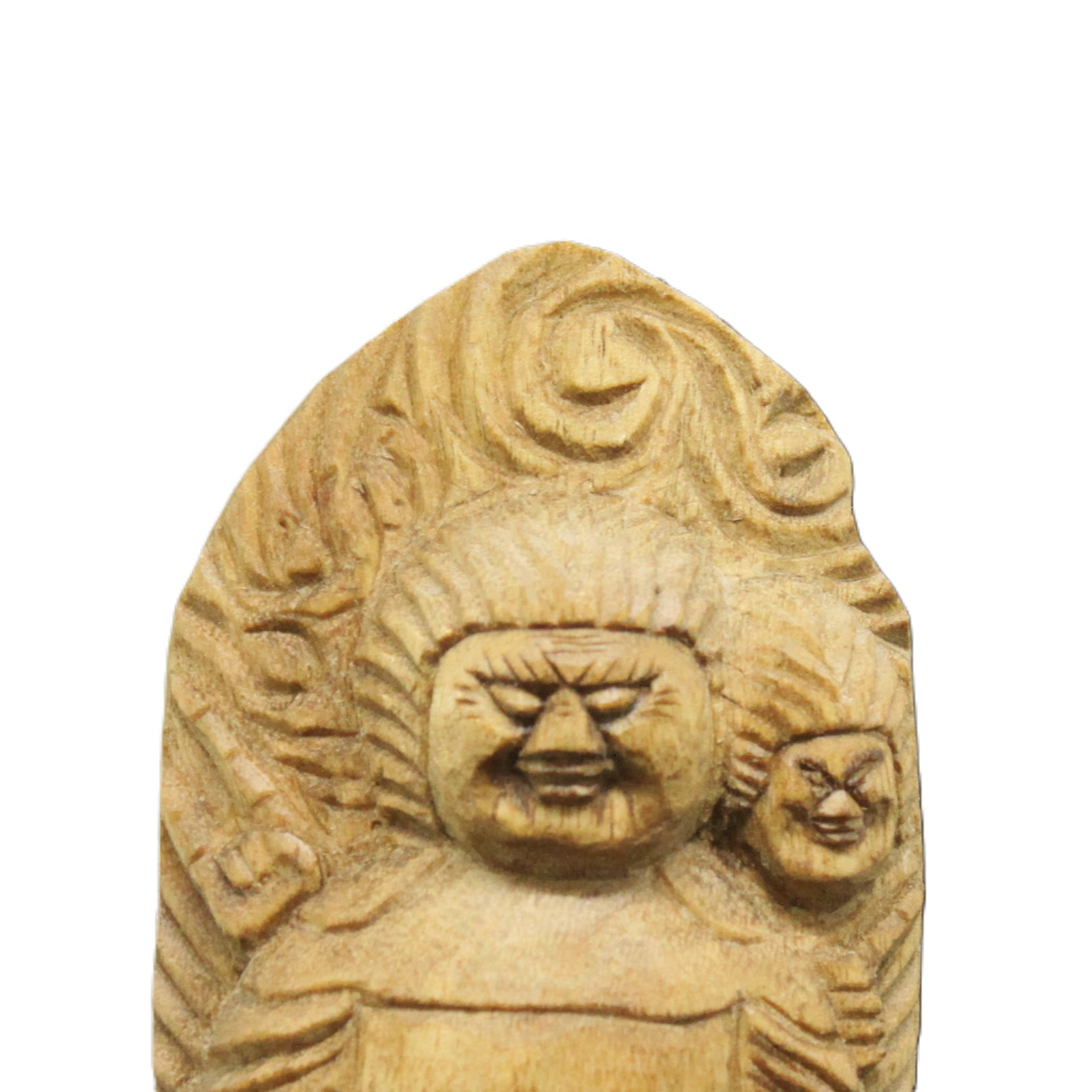受注制作:両面宿儺(高さ:20cm)仏像 円空仏 摸刻 - 彫刻 受注制作:両面宿儺(高さ:20cm)仏像 円空仏 摸刻 - 彫刻
