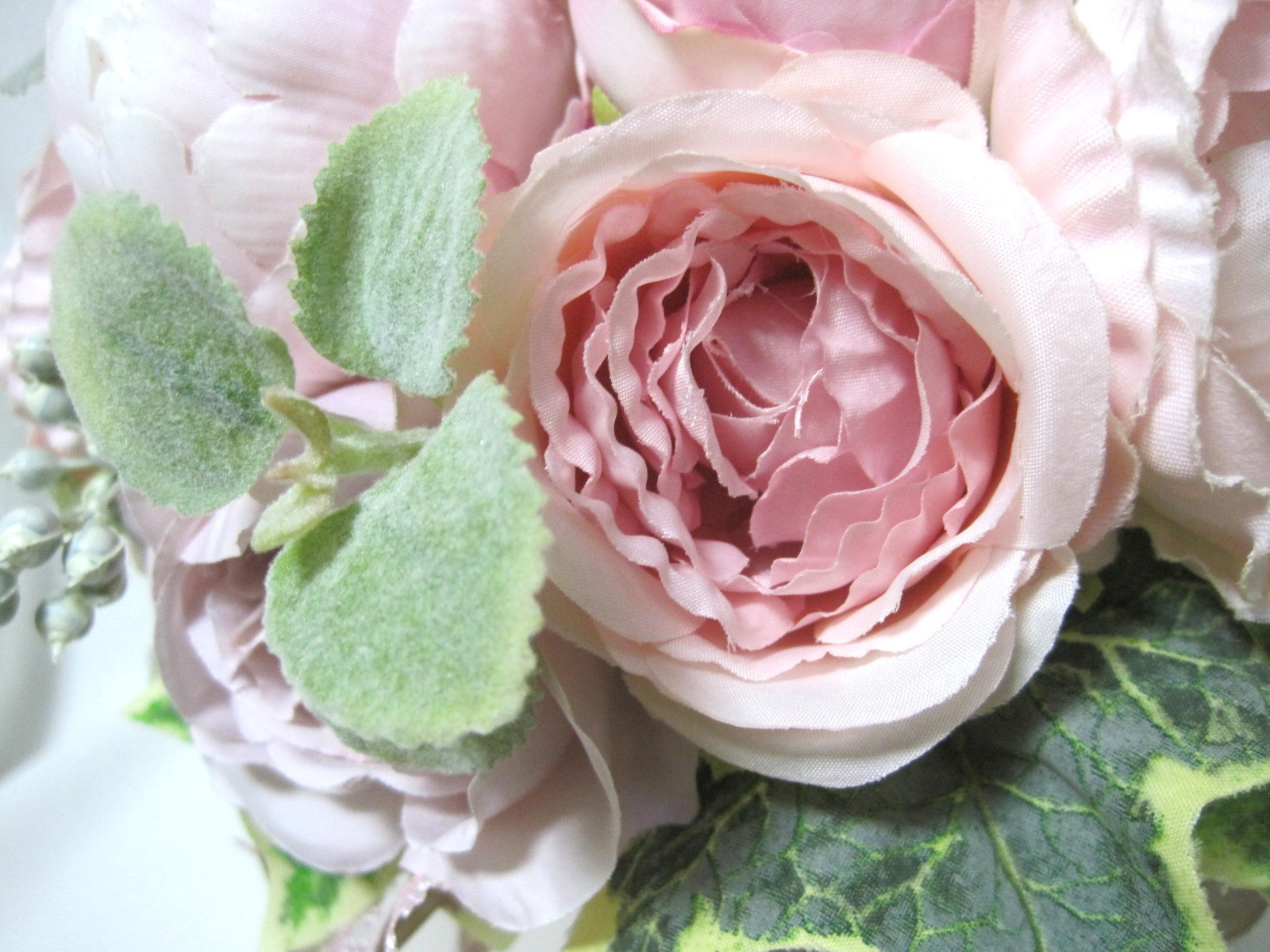 しゃくやくのクラッチブーケ♪ナチュラルブーケ♪ブートニア付き♪生花みたいに綺麗な造花です♪高品質なのに安い