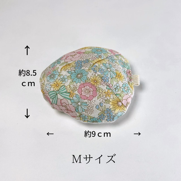 【Mサイズ】乳がん経験者が考えた乳がんパット〜和 Nagomi〜⑩桜色無地 4枚目の画像