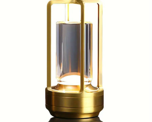 ランプ ライト ゴールド 金 照明 ポータブル LED テーブルランプ