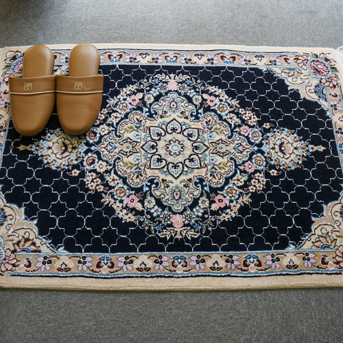 93×65cm【ペルシャ手織り絨毯】 カーペット・絨毯・ラグ・マット 93×65cm【ペルシャ手織り絨毯】 カーペット・絨毯・ラグ・マット