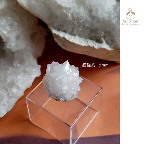 モロッコの砂漠から直輸入 !  　コロコロ水晶 : 07 「 ひよこ 」 ☆国内送料無料☆ モロッコの砂漠から直輸入 ! コロコロ水晶