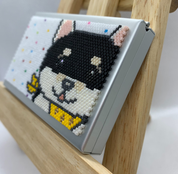カードケース (柴犬-黄バンダナ) 2枚目の画像