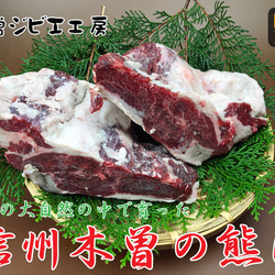 木曽駒産 ジビエ冬熊ロース　1kg 1枚目の画像