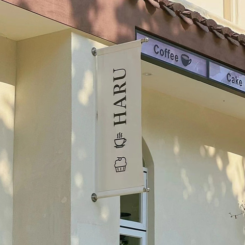 アウトドア サイド掛け式看板 防水布 クリエイティブフラッグ看板