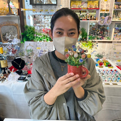 当店人気のおうちで作ろう‼︎可愛いビー玉のお花アレンジメント体験キット 7枚目の画像