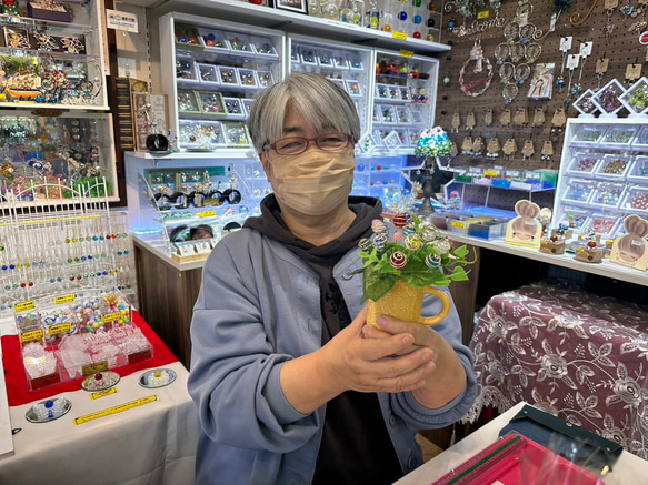 当店人気のおうちで作ろう‼︎可愛いビー玉のお花アレンジメント体験キット 8枚目の画像