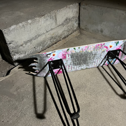スケートボード　スケボー　サイドテーブル　椅子　イス　チェア　ベンチ　スツール　ミニテーブル　ローテーブル　112 11枚目の画像