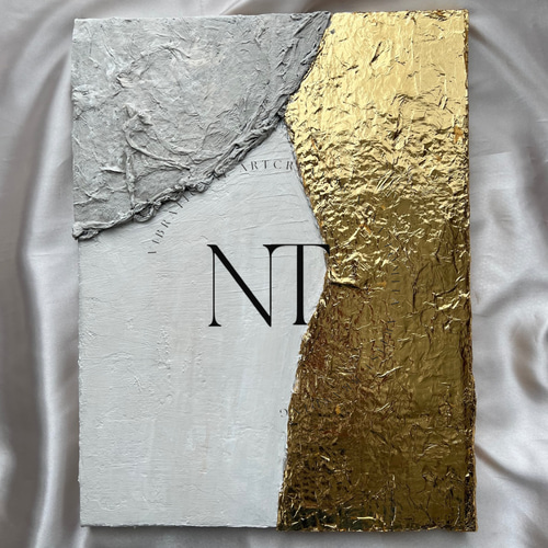 アート絵画インテリア海外抽象画モダンホテルギフト金箔ゴールド